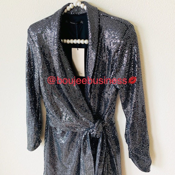 ZARA Sequin Jumpsuit - Picture 8 of 8